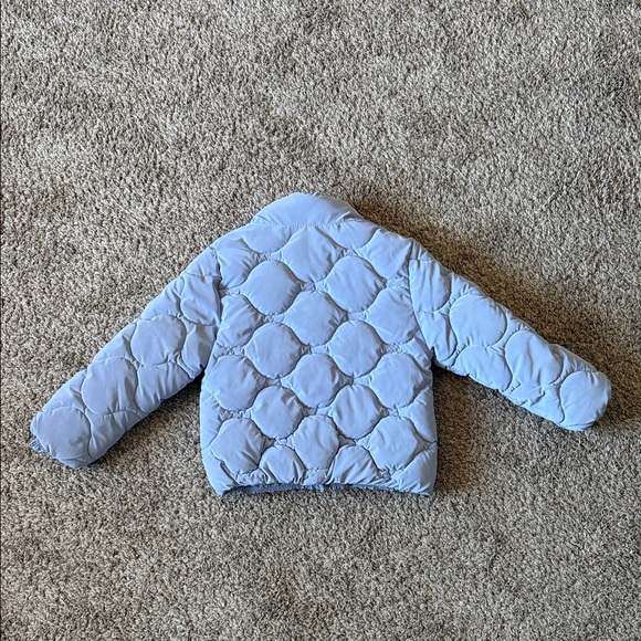Zara Light Blue Puffer Jacket for Kids - Picture 6 of 7